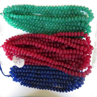 Green Jade Carved Melon Beads, Green Jade Melon Beads, 9mm To 12mm Green Jade Melon Beads, 16 Inch Blue Melon Bead Strand, GDS1412