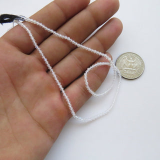 5 Strands 2.5mm Faceted Natural Rainbow Moonstone Round Beads Faceted Moonstone Rondelles 12 Inch Strand GDS1432
