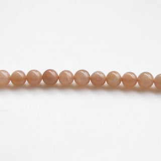 Natural Sunstone Gemstone beads, 6mm Sunstone Smooth Round Mala Beads, Sunstone Gemstone Jewelry, Sunstone Round Beads, 15 Inches, GDS1363