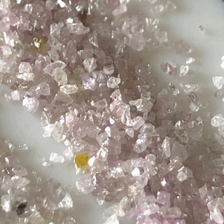 5 CTW Natural Very Light Pink Diamond Dust Fine Quality Very Tiny Uncut Rough Raw Diamond Conflict Free Untreated Pink Diamond DDS649/6