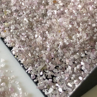 5 CTW Natural Very Light Pink Diamond Dust Fine Quality Very Tiny Uncut Rough Raw Diamond Conflict Free Untreated Pink Diamond DDS649/6