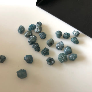 6mm Raw Rough Blue Diamond Loose, Raw Diamond, Rough Diamond, Uncut Diamond, Loose Diamond, 6mm Approx, 1 Piece