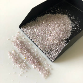 5 CTW Natural Very Light Pink Diamond Dust Fine Quality Very Tiny Uncut Rough Raw Diamond Conflict Free Untreated Pink Diamond DDS649/6