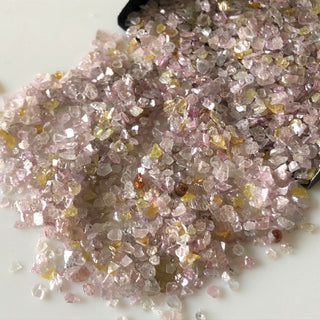 5 CTW 1.5mm To 3.5mm Natural Pink Fine Quality Uncut Diamond Slice Natural Raw Rough Conflict Free Untreated Diamond