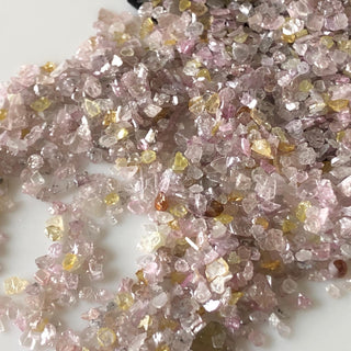 5 CTW 1.5mm To 3.5mm Natural Pink Fine Quality Uncut Diamond Slice Natural Raw Rough Conflict Free Untreated Diamond