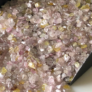 5 CTW 1.5mm To 3.5mm Natural Pink Fine Quality Uncut Diamond Slice Natural Raw Rough Conflict Free Untreated Diamond
