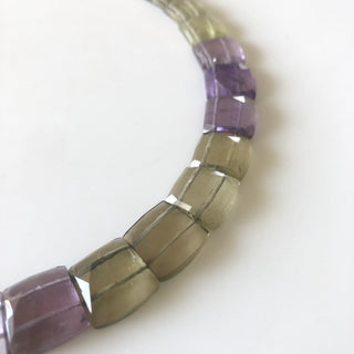 Natural Ametrine Layout Necklace Gemstone Bib Necklace Cleopatra Necklace Collar Necklace For Women, 12"/9mm To 14mm 34 Pieces, GDS1904