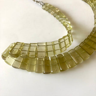 Natural Lemon Quartz Layout Necklace Gemstone Bib Necklace Cleopatra Necklace Collar Necklace For Women, 13"/10mm To 17mm 60 Pieces, GDS1905