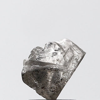 1.40CTW OOAK 7.7mm Natural Clear Grey Salt And Pepper Conflict Free Earth Mined Uncut Diamond Raw Rough Loose Diamond For Jewelry, DDS656/46
