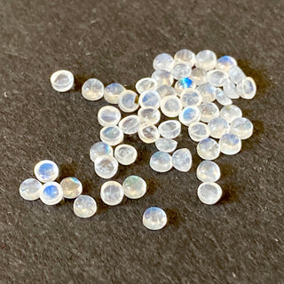 30 Pieces Tiny Calibrated Moonstone Smooth Round Gemstones Loose, Wholesale Natural 1.5mm/2mm/2.5mm/3mm Melee Size Moonstones, GDS1930