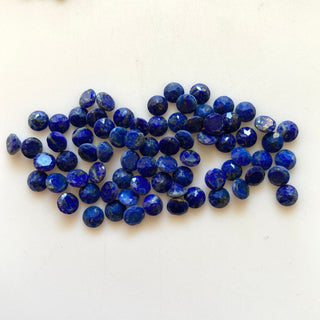 20 Pieces Tiny Calibrated Lapis Lazuli Faceted Round Gemstones Loose. Wholesale Natural 2mm/3.5mm/4.5mm Melee Size Lapis, GDS1931