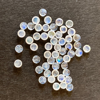 30 Pieces Tiny Calibrated Moonstone Smooth Round Gemstones Loose, Wholesale Natural 1.5mm/2mm/2.5mm/3mm Melee Size Moonstones, GDS1930