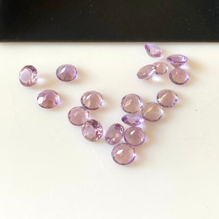 20 Pieces Tiny Calibrated Amethyst Faceted Round Gemstones Loose. Wholesale 3.5mm/4.5mm Melee Size Natural Amethyst, GDS1934