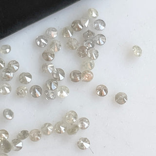 1mm/1.5mm/2mm/3mm Round Brilliant Cut White Melee Diamonds Loose, Faceted Natural Loose Accent Diamonds For Jewelry, DDS701/5