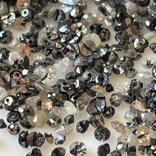 5 CTW Polished Diamond Dust Loose, Natural Grey Black White Yellow Polished Diamond Dust For Jewelry, DDS693/3