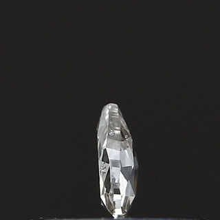 0.09CTW/3.4mm Clear White Pear Shaped Rose Cut Diamond Loose, Faceted Rose Cut Diamond Loose For Ring, DDS695/7