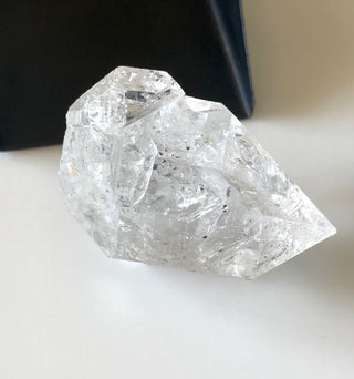 OOAK Huge 41x27mm Clear White Herkimer Diamond Loose, Raw Rough Herkimer Diamond Cluster Loose Gemstone, Single Collectable Piece, GDS2123/2