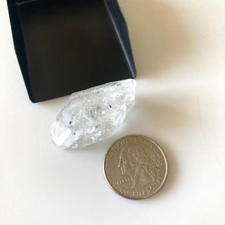 OOAK Huge 39x22mm Clear White Herkimer Diamond Loose, Raw Rough Herkimer Diamond Crystal Gemstone, Collectable Piece, GDS2123/6