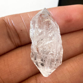 OOAK Huge 31x14mm Clear White Herkimer Diamond Loose, Raw Rough Herkimer Diamond Crystal Gemstone, Collectable Piece, GDS2123/8