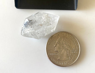 OOAK Huge 26x14mm Clear White Herkimer Diamond Loose, Raw Rough Herkimer Diamond Crystal Gemstone, Collectable Piece, GDS2123/9