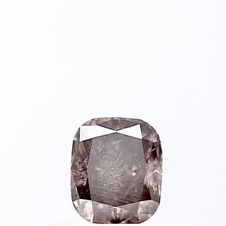 1 Piece 4.2mm/0.32CTW Natural Fancy Brown Cushion Shaped Faceted Loose Diamond, Brown Rose Cut Double Cut Diamond Loose For Ring, DDS704/32
