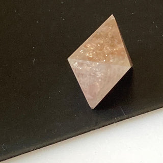 10.6mm 3.35CTW Rare Unique Natural Polished Red Peach Loose Crystal Diamond, Polished Uncut Crystal Diamond For Jewelry, DDS722/3