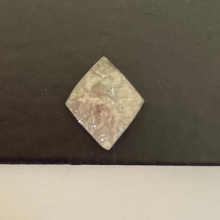 0.92CTW/7.7mm Natural Grey Fancy Diamond Shaped Conflict Free Earth Mined Raw Rough Diamond, Laser Cut Diamond Loose For Jewelry, DDS723/28