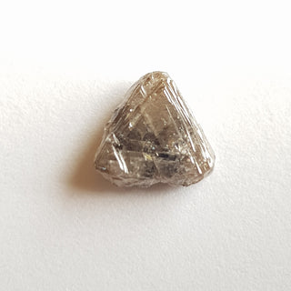 10mm/4.15CTW Natural Cognac Brown Triangle Shaped Rough Diamond Crystal Loose, Sparkly Conflict Free Rough Raw Diamond Jewelry, DDS719/9