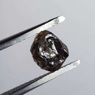 1 Piece 6.9mm/1.51CTW Natural Cognac Brown Diamond Rough Crystal Loose, Sparkly Conflict Free Rough Raw Diamond Jewelry, DDS719/12