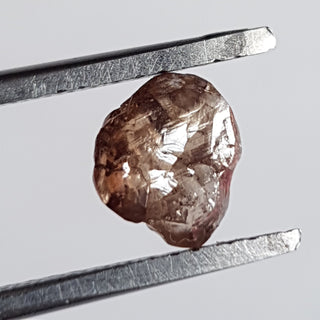 1 Piece 7mm/0.84CTW Cognac Champagne Brown Natural Rough Diamond Loose, Sparkly Conflict Free Rough Raw Diamond Jewelry, DDS719/15