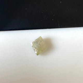 0.69CTW/6.9mm Natural Clear Grey Shield Shaped Conflict Free Earth Mined Raw Rough Diamond, Laser Cut Diamond Loose For Jewelry, DDS723/11