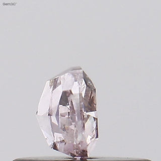 0.32CTW/3.9mm Clear Brown Pink I3 Clarity Cushion Shape Faceted Rose Cut Double Cut Loose Natural Diamond, DDS736/6