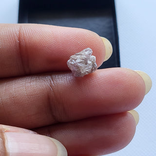 7.3mm/1.98CTW Natural Light Pink Diamond Loose, Raw Rough Natural Pink Diamond Earth Mined Conflict Free, DDS755/1