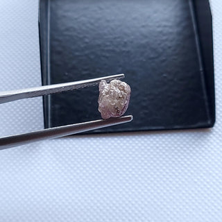 7.3mm/1.98CTW Natural Light Pink Diamond Loose, Raw Rough Natural Pink Diamond Earth Mined Conflict Free, DDS755/1