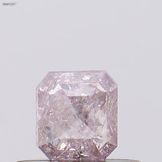 0.38CTW/4mm Clear Natural Pink Radiant/Emerald Cut Rose Cut Loose Natural Diamond, Certified Non Treated Natural Pink Diamond, DDS758/22