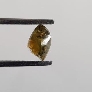 7.9mm/2.05CTW Clear Cognac Champagne Brown Yellow Natural Rough Diamond Loose, Sparkly Conflict Free Rough Raw Diamond Jewelry, DDS765/5