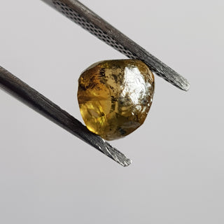 7.9mm/2.05CTW Clear Cognac Champagne Brown Yellow Natural Rough Diamond Loose, Sparkly Conflict Free Rough Raw Diamond Jewelry, DDS765/5