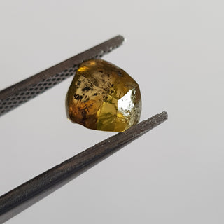 7.9mm/2.05CTW Clear Cognac Champagne Brown Yellow Natural Rough Diamond Loose, Sparkly Conflict Free Rough Raw Diamond Jewelry, DDS765/5