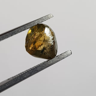 7.9mm/2.05CTW Clear Cognac Champagne Brown Yellow Natural Rough Diamond Loose, Sparkly Conflict Free Rough Raw Diamond Jewelry, DDS765/5