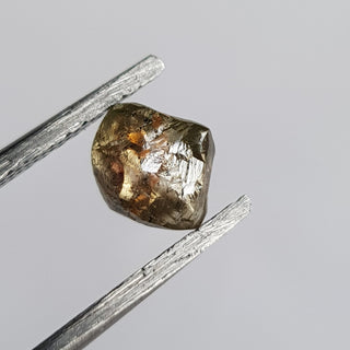 6.5mm/1.19CTW Clear Cognac Champagne Brown Green Natural Rough Diamond Loose, Sparkly Conflict Free Rough Raw Diamond Jewelry, DDS765/19