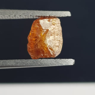 1 Piece 6.8mm/1.42CTW Natural Red/Brown Raw Rough Diamond Loose Conflict Free Earth Mined Uncut Diamond Jewelry
