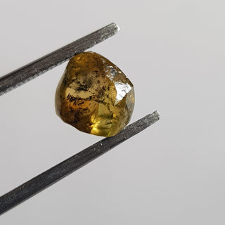 7.9mm/2.05CTW Clear Cognac Champagne Brown Yellow Natural Rough Diamond Loose, Sparkly Conflict Free Rough Raw Diamond Jewelry, DDS765/5