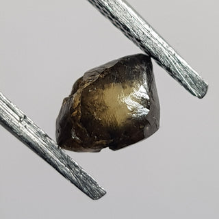 5.5mm/0.980CTW Natural Grey/Green Raw Rough Diamond Loose, Conflict Free Earth Mined Uncut Diamond Jewelry, DDS765/11