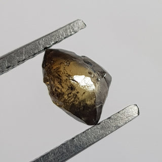 5.5mm/0.980CTW Natural Grey/Green Raw Rough Diamond Loose, Conflict Free Earth Mined Uncut Diamond Jewelry, DDS765/11