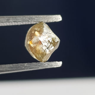 6.5mm/1.19CTW Clear Cognac Champagne Brown Green Natural Rough Diamond Loose, Sparkly Conflict Free Rough Raw Diamond Jewelry, DDS765/19