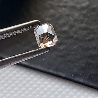 0.265CTW/3.9mm Clear Natural Pink Emerald Cut Faceted Full Cut Diamond Loose, Certified Non Treated Natural Pink Diamond For Ring, DDS763/10