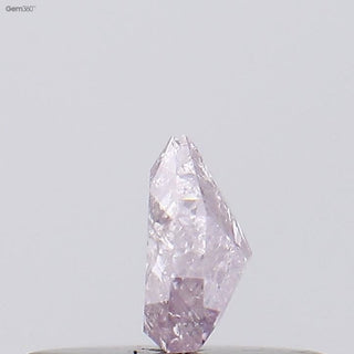 0.20CTW/4.2mm Clear Natural Pink Fancy Shield Shaped Faceted Rose Cut Diamond Loose, Certified Non Treated Natural Pink Diamond, DDS754/25