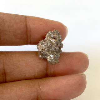 13.00CTW OOAK 17mm Natural Cognac Brown/Grey Conflict Free Earth Mined Uncut Diamond, Natural Raw Rough Loose Diamond For Jewelry, DDS656/39