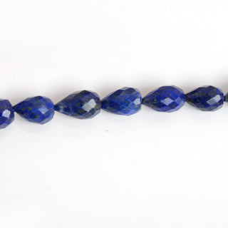 Lapis Lazuli Straight Drill Teardrop Faceted Beads, 11-15mm/13-16mm/14-18mm Lapis Lazuli Beads, 5Inch/10 Inch Strand, GDS1964