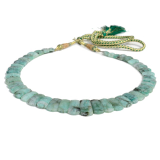 Natural Emerald Green Layout Necklace, Cleopatra Necklace, Graduated Collar Necklace, 10mm to 25mm, 18 Inches, GDS2161